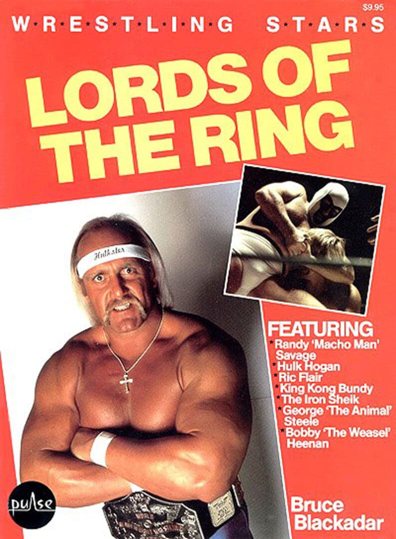 A magazine cover with an image of hulk hogan.